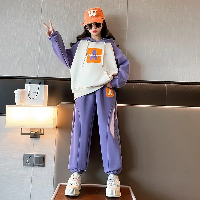 Suit for Girls Children Set Female Child Clothes 6 7 8 9 10 11 12 13 14 15 Years Children's Fleece Suit Girl Top and Bottom Set
Suit for Girls Children Set Female Child Clothes 6 7 8 9 10 11 12 13 14 15 Years Children's Fleece Suit Girl Top and Bottom Set
