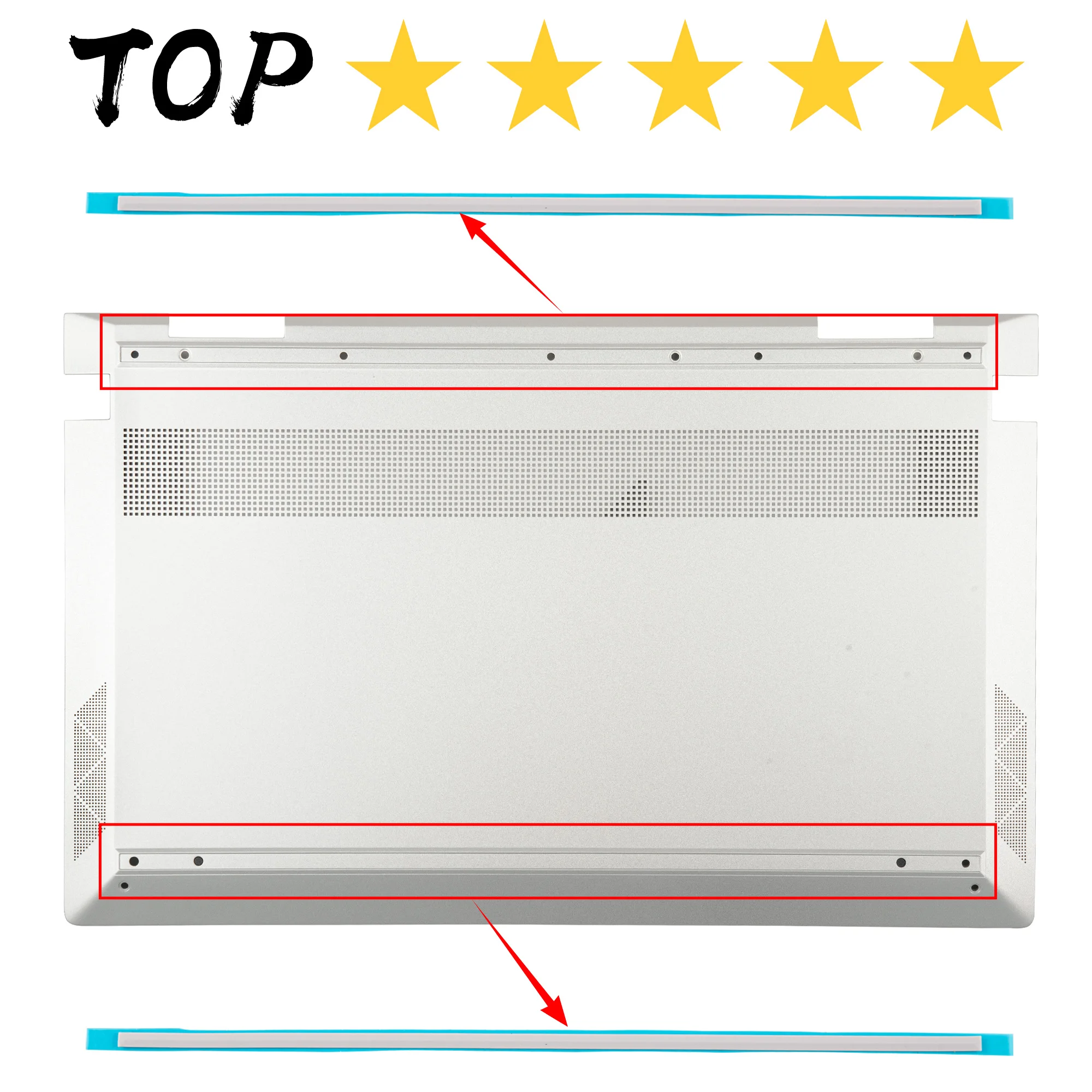 НОВЫЕ резиновые ножки на ноутбуке для ENVY X360 13-AY 13Z-AY TPN-C147, аксессуары для ремонта, коричневый/серебристый
НОВЫЕ резиновые ножки на ноутбуке для ENVY X360 13-AY 13Z-AY TPN-C147, аксессуары для ремонта, коричневый/серебристый