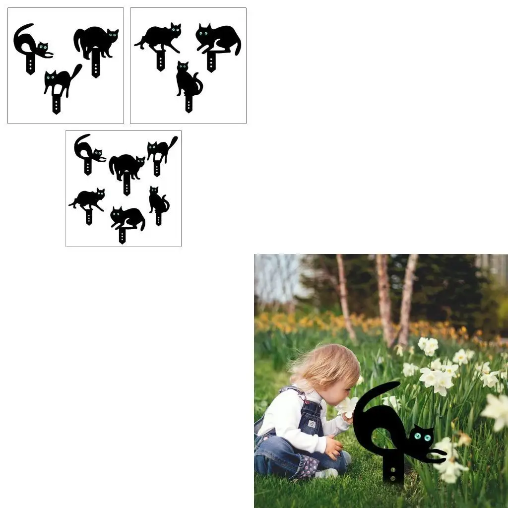 Для сада в форме кошки, газонные таблички, колья, акриловое украшение для заднего двора, декор для двора C5AD
Для сада в форме кошки, газонные таблички, колья, акриловое украшение для заднего двора, декор для двора C5AD