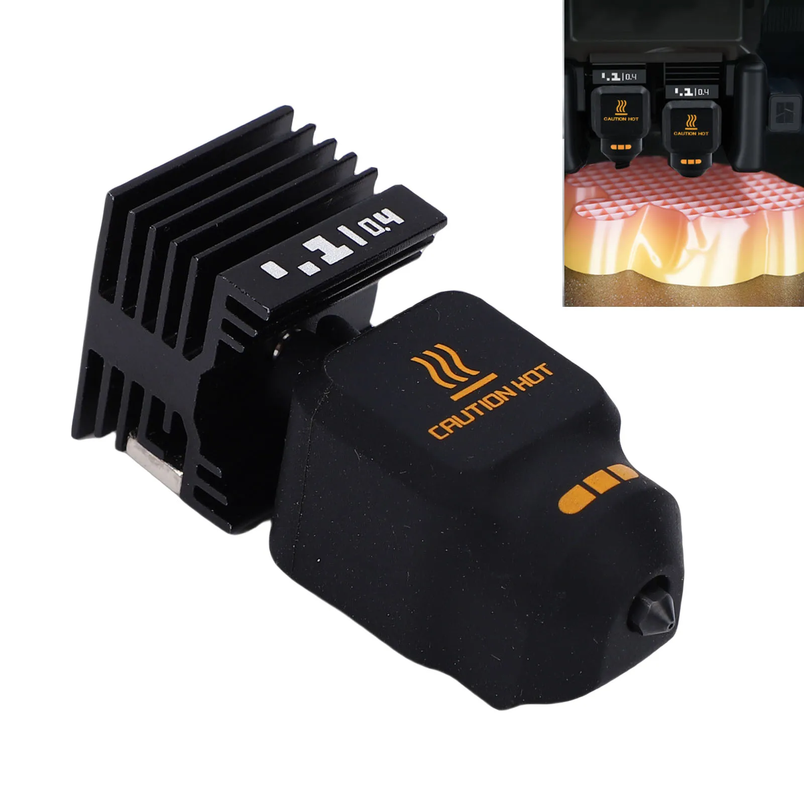 3 Pcs Hotend Set Replacement for Bambu Lab P2S H2D H2S H2C 3D Printer 0.2mm 0.4mm 0.6mm Nozzle Hotend and Silicone Cover Set
3 Pcs Hotend Set Replacement for Bambu Lab P2S H2D H2S H2C 3D Printer 0.2mm 0.4mm 0.6mm Nozzle Hotend and Silicone Cover Set