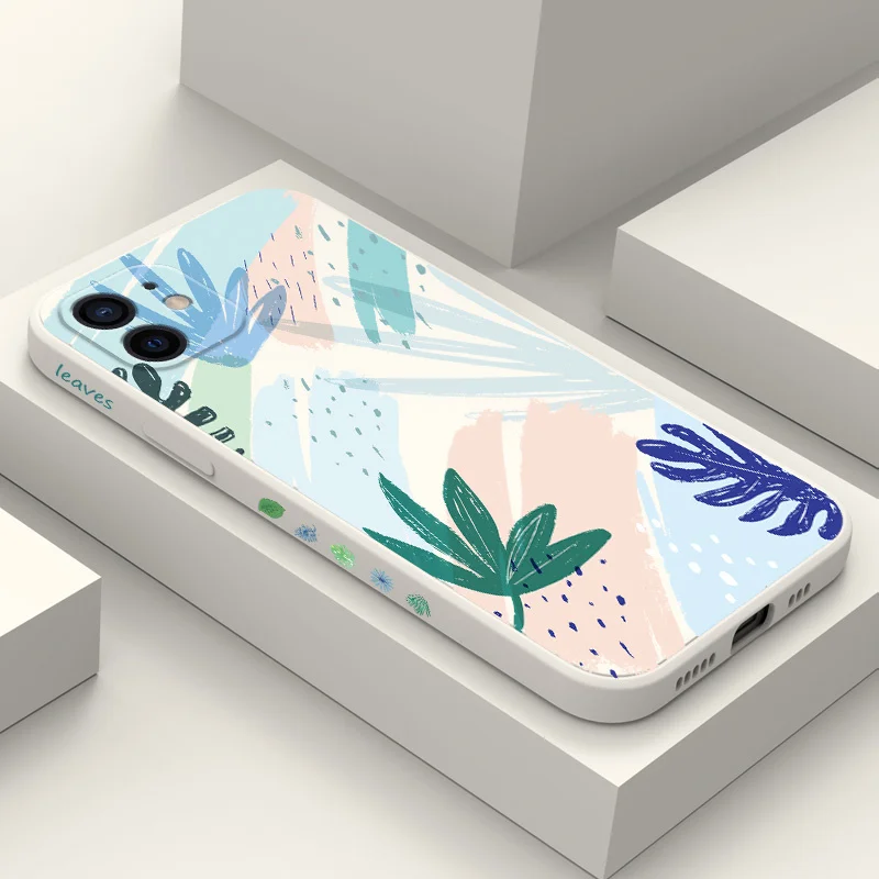 Colorful Leaves Phone Case For iPhone 12 11 X XR XS 8 7 SE2 Plus Pro Max Mini Silicone Cover
Colorful Leaves Phone Case For iPhone 12 11 X XR XS 8 7 SE2 Plus Pro Max Mini Silicone Cover