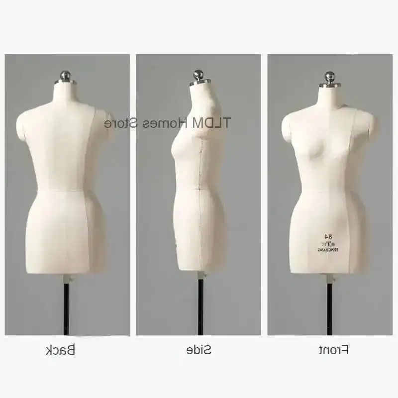 Bust Tailor Mannequin Body for Clothes Design and Sewing Dress Form Stand Female Home Metal Base Model Mannequin Display Stand
Bust Tailor Mannequin Body for Clothes Design and Sewing Dress Form Stand Female Home Metal Base Model Mannequin Display Stand