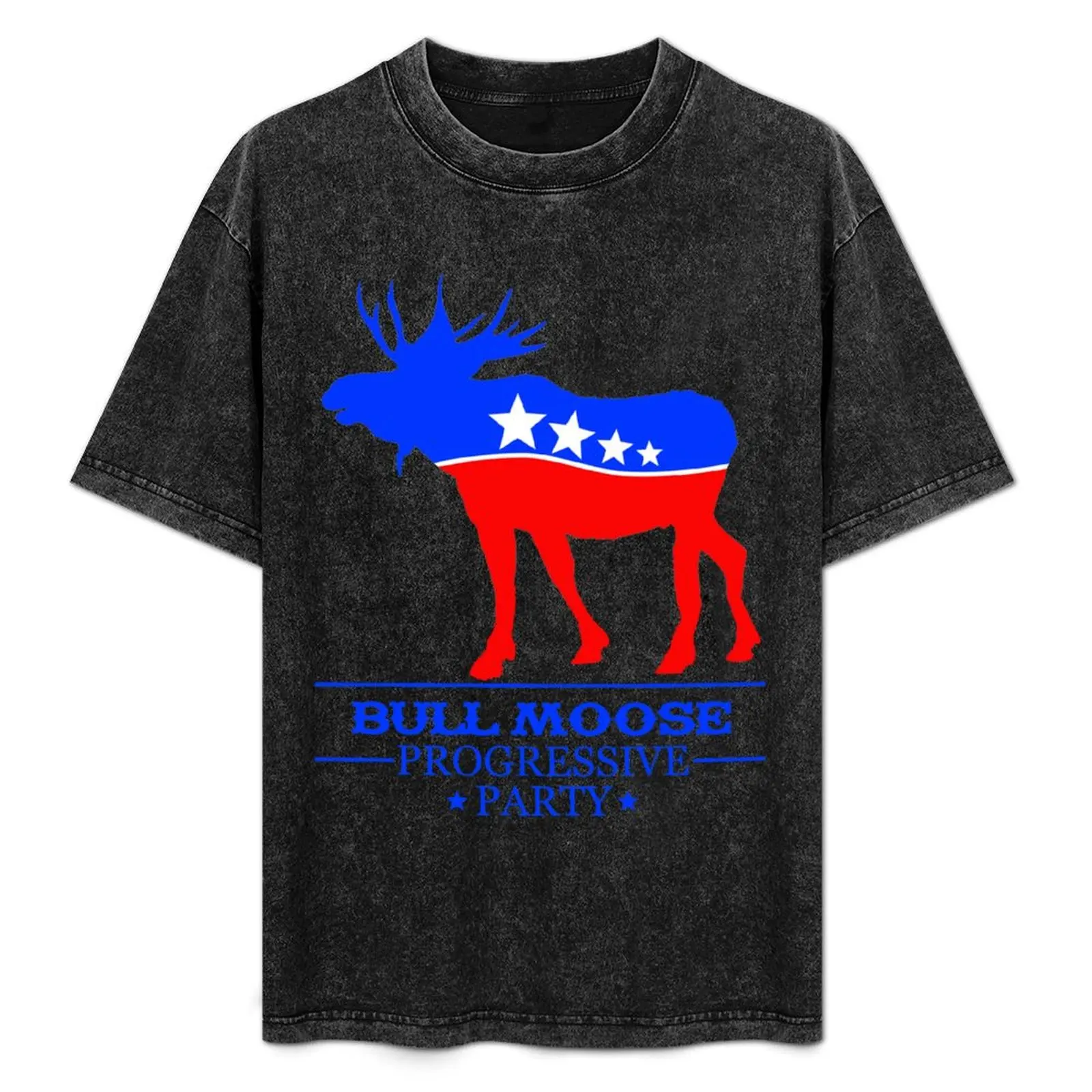 Teddy Roosevelt Bull Moose Progressive Party T-Shirt Work Wear Lightweight Tee
Teddy Roosevelt Bull Moose Progressive Party T-Shirt Work Wear Lightweight Tee