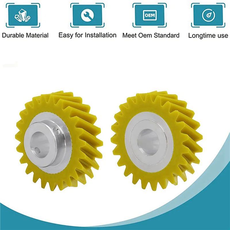 Shoppingappliances 10PCS Mixer Worm Gear Replacement For Whirlpool & For Kitchenaid Mixers Gear Replace Parts 4162897 4169830 AP
Shoppingappliances 10PCS Mixer Worm Gear Replacement For Whirlpool & For Kitchenaid Mixers Gear Replace Parts 4162897 4169830 AP