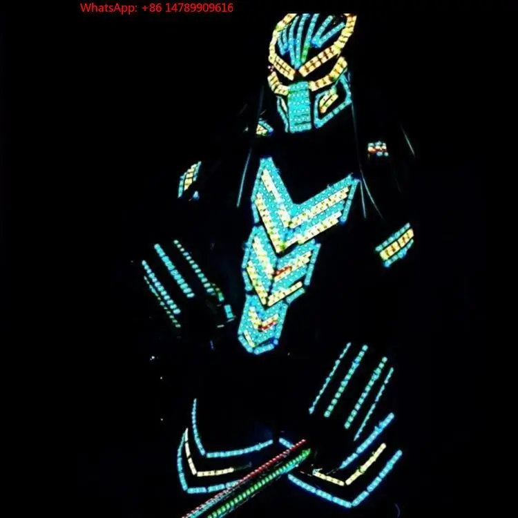 LED Luminous Robot Costume2026 Top Quality LED Dance Costume Robot Stilts Suit With Remote Controls Led Glowing Clothes Disfraz
LED Luminous Robot Costume2026 Top Quality LED Dance Costume Robot Stilts Suit With Remote Controls Led Glowing Clothes Disfraz