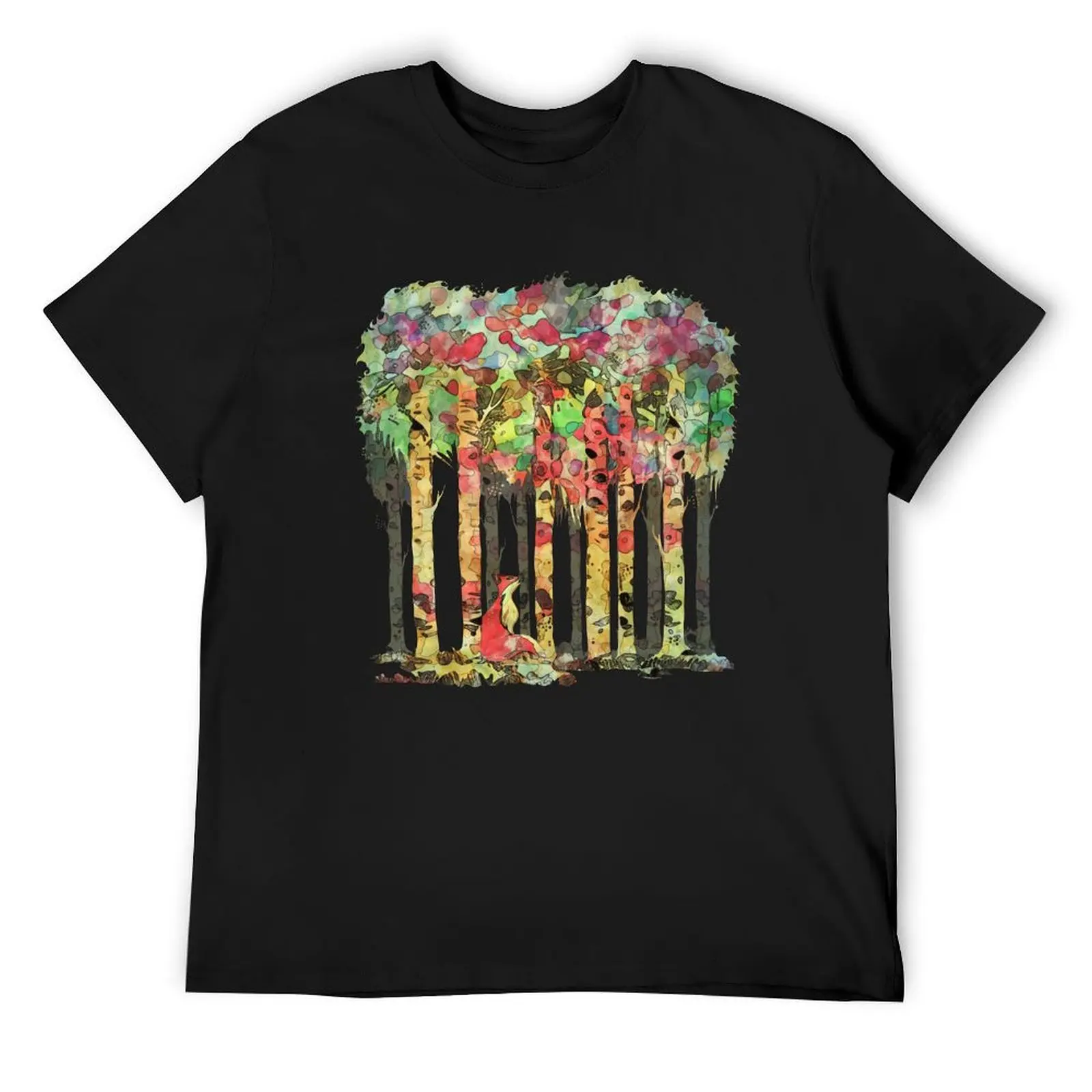 Fox in forest, fox and birchs pink colorfull, autumn is coming, watercolor style T-Shirt croswit shirt man shirts men graphic
Fox in forest, fox and birchs pink colorfull, autumn is coming, watercolor style T-Shirt croswit shirt man shirts men graphic