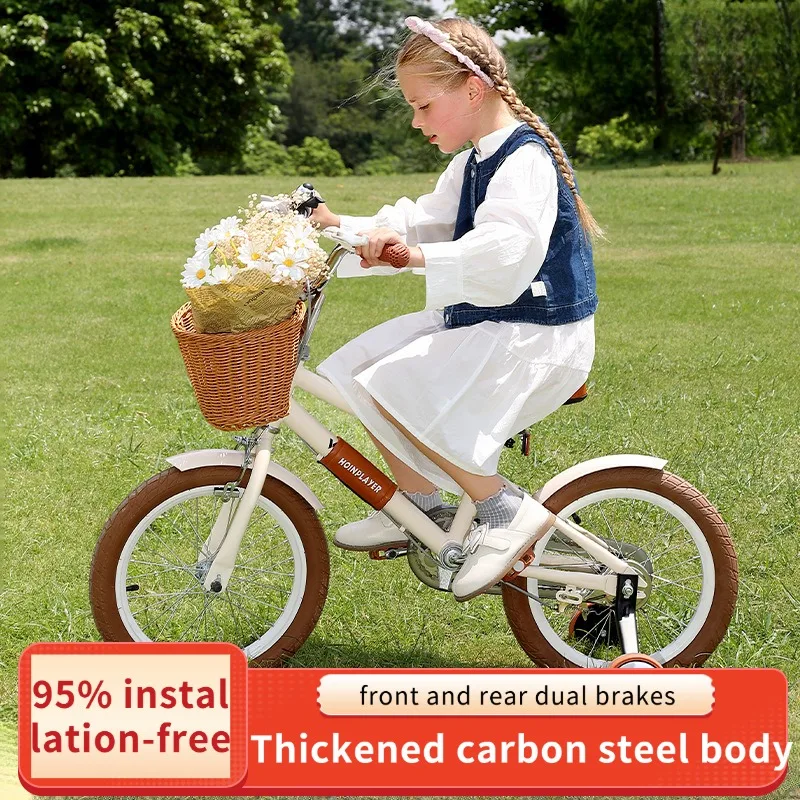 Children's bicycles for boys and girls aged 3-10 are lightweight and safe.
Children's bicycles for boys and girls aged 3-10 are lightweight and safe.