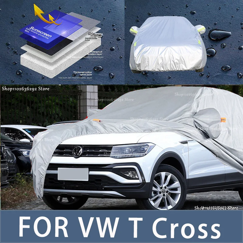 Для уличной защиты VW T Cross, полноразмерные автомобильные Чехлы, снежный чехол, Солнцезащитный водонепроницаемый пыленепроницаемый внешний автомобильный аксессуар
Для уличной защиты VW T Cross, полноразмерные автомобильные Чехлы, снежный чехол, Солнцезащитный водонепроницаемый пыленепроницаемый внешний автомобильный аксессуар