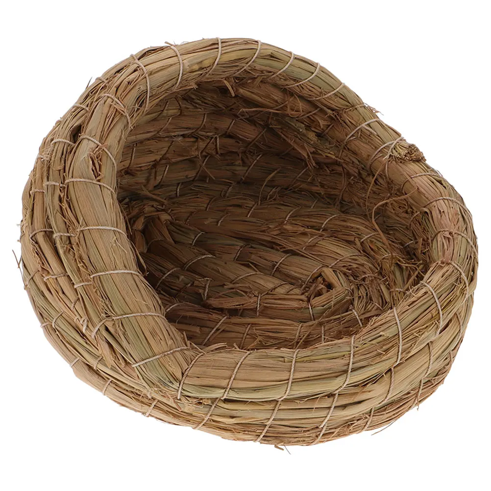 Chicken Coop Bird's Nest Made of Straw Sleeping Poultry House Laying Dark Brown Birdhouse
Chicken Coop Bird's Nest Made of Straw Sleeping Poultry House Laying Dark Brown Birdhouse