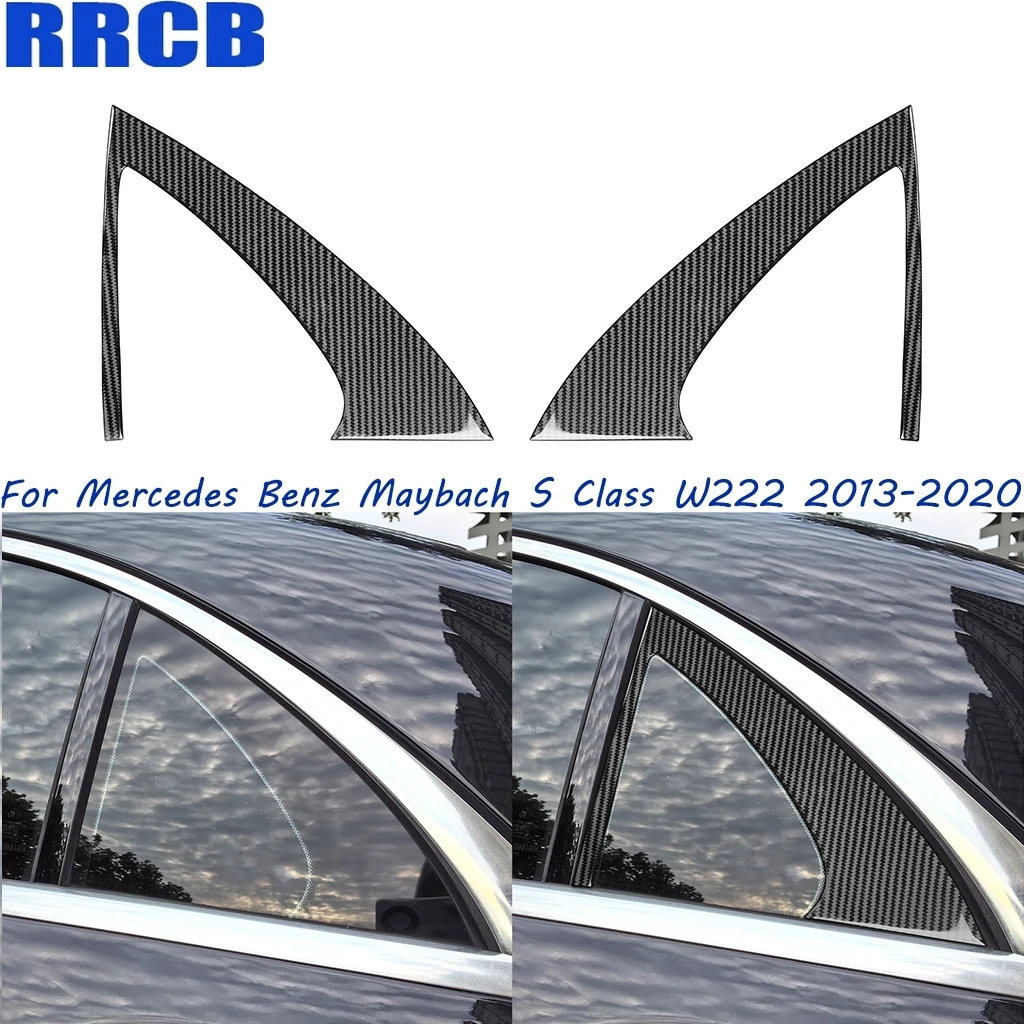 For Mercedes Benz Maybach S Class W222 2013-2020 Rear Side Window Trim Carbon Fiber Interior Cover Stickers Car Accessories
For Mercedes Benz Maybach S Class W222 2013-2020 Rear Side Window Trim Carbon Fiber Interior Cover Stickers Car Accessories