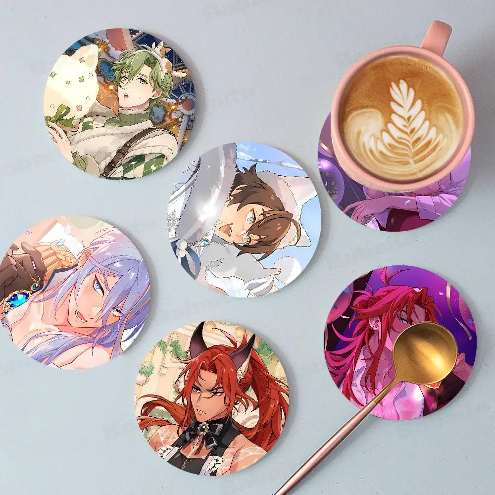 Game N-Nu Carnival pattern art painted wooden anti-slip coasters, suitable for decoration of living room kitchenware
Game N-Nu Carnival pattern art painted wooden anti-slip coasters, suitable for decoration of living room kitchenware