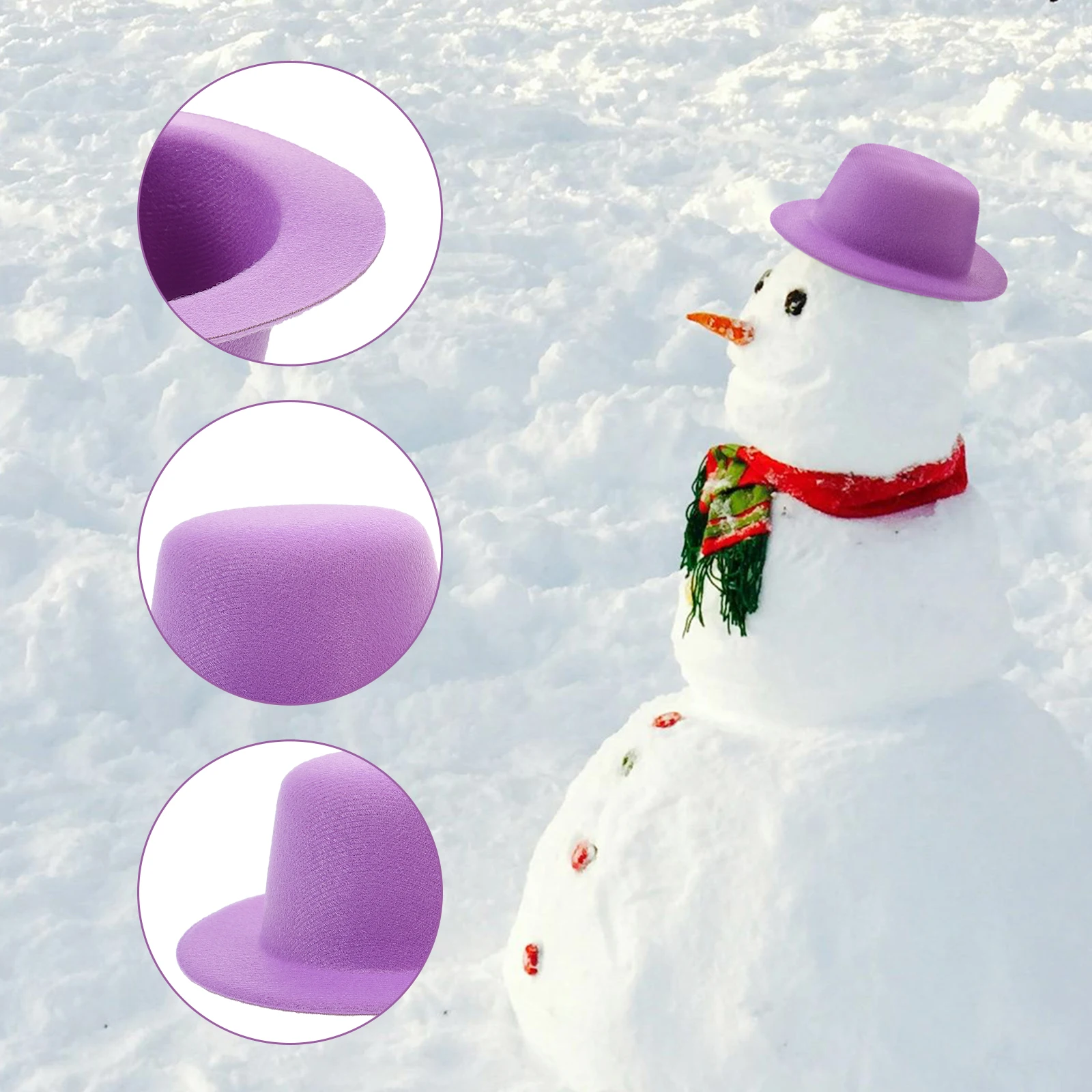 4 Pcs Mini Hat Miniature Hats for Handicraft DIY Accessories Snowman Tops Crafts Eva Dressing
4 Pcs Mini Hat Miniature Hats for Handicraft DIY Accessories Snowman Tops Crafts Eva Dressing
