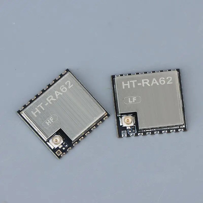 1Pc Metal Wireless RF Module HT-RA62 Module SX1262 Secondary Development Supports LoRaWAN Protocol Heltec 433-510mhz/863-928mhz 
1Pc Metal Wireless RF Module HT-RA62 Module SX1262 Secondary Development Supports LoRaWAN Protocol Heltec 433-510mhz/863-928mhz