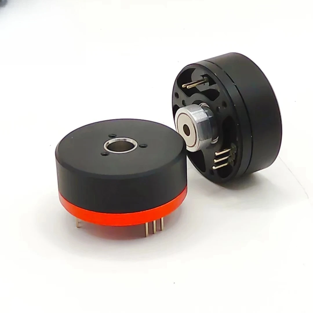 outer rotor, neodymium strong magnetic, hollow shaft gimbal motor, unlimited position, with magnetic ring
outer rotor, neodymium strong magnetic, hollow shaft gimbal motor, unlimited position, with magnetic ring