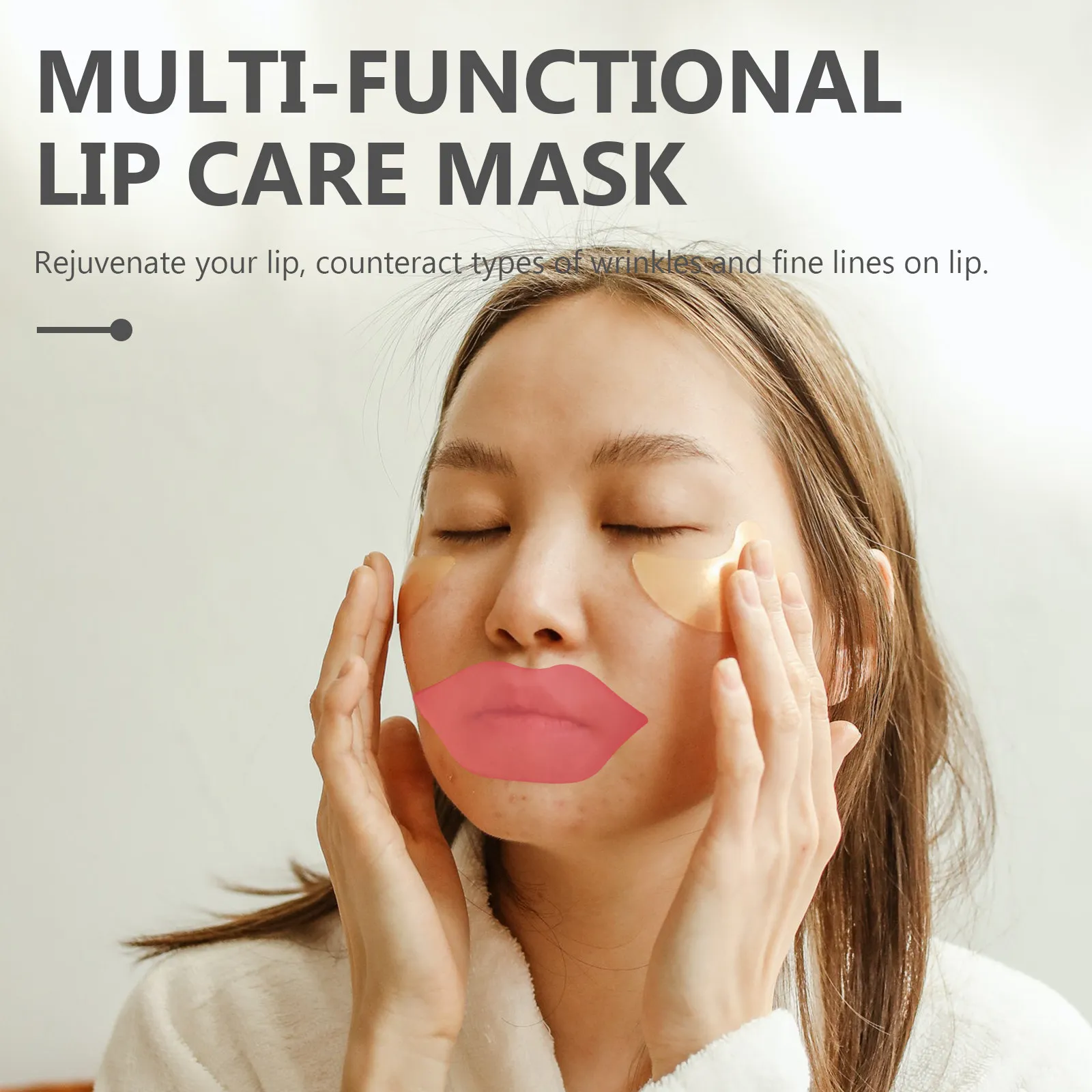 20Pcs Lip Mask Collagen Crystal Nourishing Anti-Aging Treatment Moisturizing Hydrating Gentle Lip Film Patch for Wrinkle Repair
20Pcs Lip Mask Collagen Crystal Nourishing Anti-Aging Treatment Moisturizing Hydrating Gentle Lip Film Patch for Wrinkle Repair