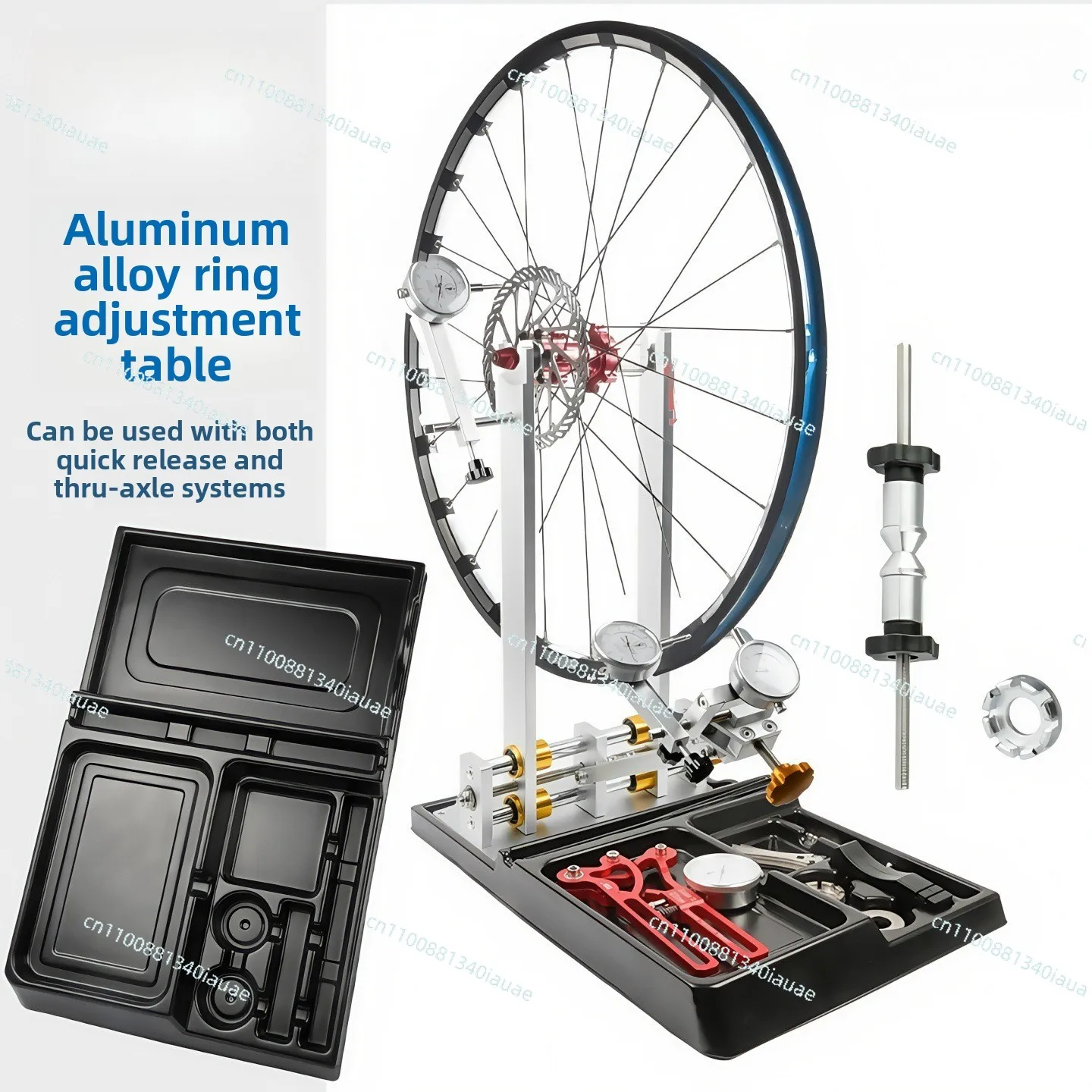Bicycle Adjustment Rack, Mountain Bike Tool Rim Correction Rack Wheel Group Correction Rack Adjustment Rack