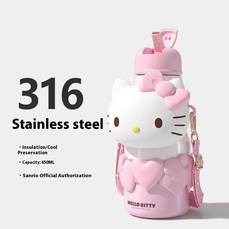 Аутентичная изолированная бутылка для воды Hellokitty большой емкости для женщин, высокое эстетическое значение, роскошный подарок для дома, сада, кухни
Аутентичная изолированная бутылка для воды Hellokitty большой емкости для женщин, высокое эстетическое значение, роскошный подарок для дома, сада, кухни