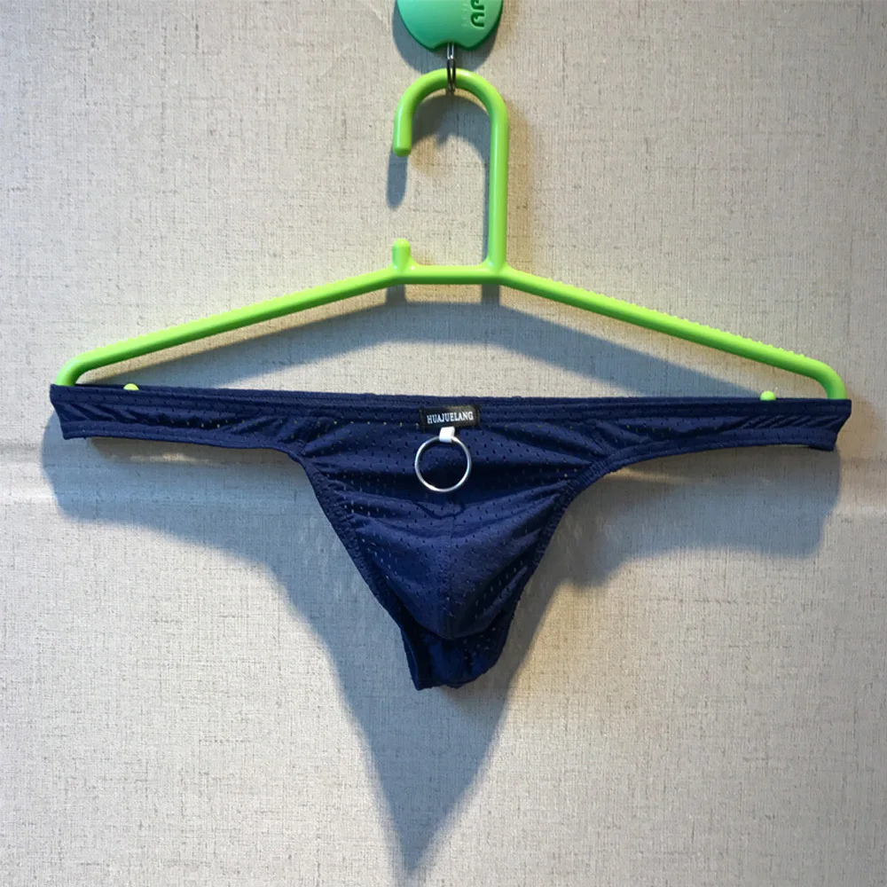 Men's Underwear Low Waist Sexy Ice Silk Mesh T-Back Breathable Hole Nylon T-Shaped Panties Shorts Gay Mens Underwear for Couple
Men's Underwear Low Waist Sexy Ice Silk Mesh T-Back Breathable Hole Nylon T-Shaped Panties Shorts Gay Mens Underwear for Couple
