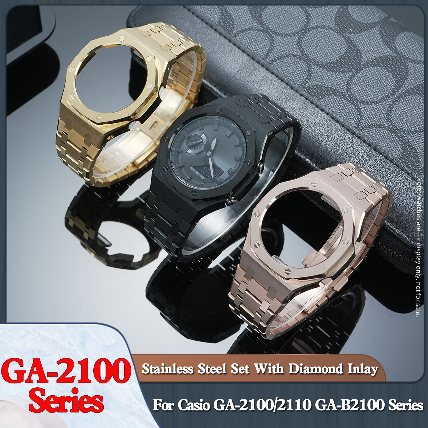 Комплект аксессуаров Ga2100 для Casio G-SHOCK GA-2100 GA-2110 GA-B2100: модифицированный корпус и ремешок из высококачественной нержавеющей стали в стиле Farmhouse Oak
Комплект аксессуаров Ga2100 для Casio G-SHOCK GA-2100 GA-2110 GA-B2100: модифицированный корпус и ремешок из высококачественной нержавеющей стали в стиле Farmhouse Oak