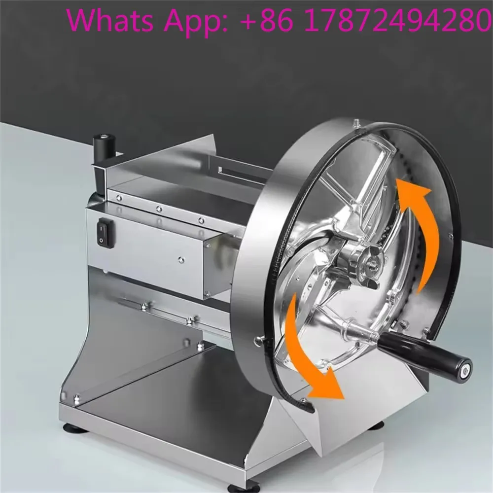 Commercial Electric Automatic Stainless Steel Vegetable Cutter for Fruits Vegetables-Onion Potato Lemon Coconut Chips Slicer
Commercial Electric Automatic Stainless Steel Vegetable Cutter for Fruits Vegetables-Onion Potato Lemon Coconut Chips Slicer