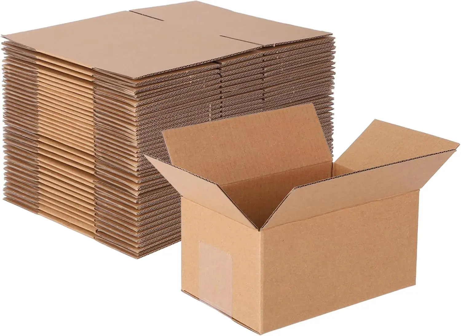Corrugated Boxes 6x4x3 inch 40 Pack - Small Shipping Mailers for Packing, Storage, and Mailing - Lightweight, Durable, Easy to
Corrugated Boxes 6x4x3 inch 40 Pack - Small Shipping Mailers for Packing, Storage, and Mailing - Lightweight, Durable, Easy to