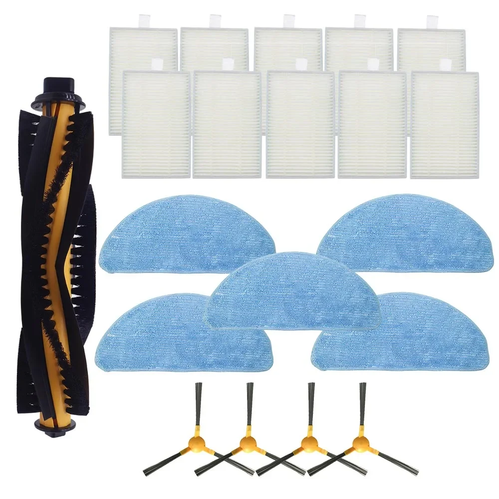 Side Brush HEPA Filter Mop cloth for Proscenic 800T 820S for LIECTROUX C30B Vacuum Cleaner Cleaning Filter Accessories kit
Side Brush HEPA Filter Mop cloth for Proscenic 800T 820S for LIECTROUX C30B Vacuum Cleaner Cleaning Filter Accessories kit