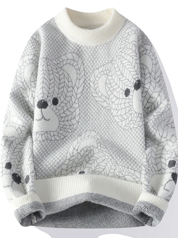 Men's round Ne Knitwear Long Sve Embroidered Top Warm Casual Inner Wear T-irt for Autumn Winter Faion Trend Youth St...
Men's round Ne Knitwear Long Sve Embroidered Top Warm Casual Inner Wear T-irt for Autumn Winter Faion Trend Youth St...