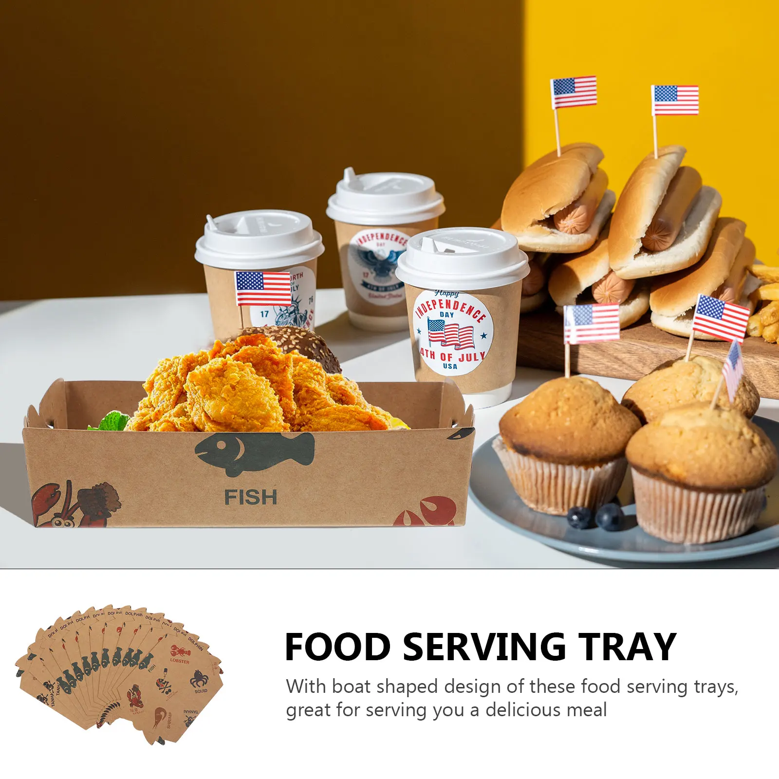 100pcs Disposable Food Tray Paper Snack Packaging Box Boat Shape Popcorn Cake Container Reusable Rustic Storage
100pcs Disposable Food Tray Paper Snack Packaging Box Boat Shape Popcorn Cake Container Reusable Rustic Storage