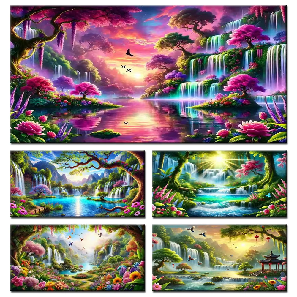 Beautiful Waterfall River Picture DIY Diamond Painting Cross Stitch Full Drills Diamond Mosaic New Collection Home Decor
Beautiful Waterfall River Picture DIY Diamond Painting Cross Stitch Full Drills Diamond Mosaic New Collection Home Decor