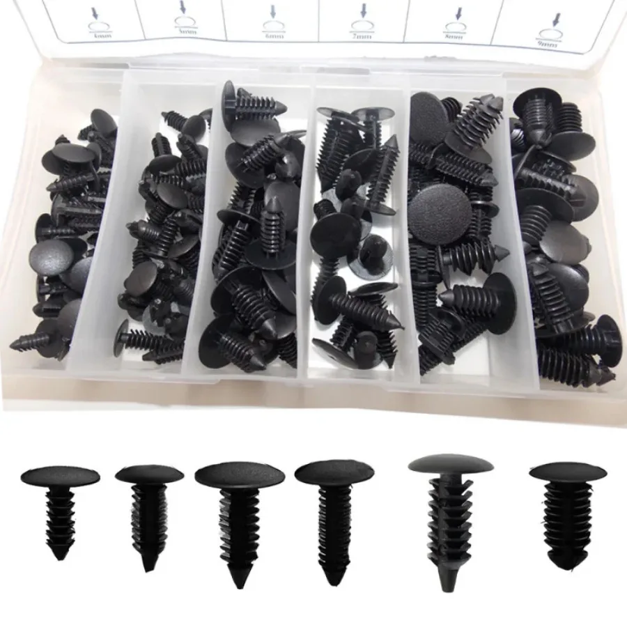 140pcs Vehicle Supplies Mixed Car Interior Rivet Fixing Clips 4mm 5mm 6mm 7mm 8mm 9mm Bumper Door Trim Panel Retainer Clips
140pcs Vehicle Supplies Mixed Car Interior Rivet Fixing Clips 4mm 5mm 6mm 7mm 8mm 9mm Bumper Door Trim Panel Retainer Clips