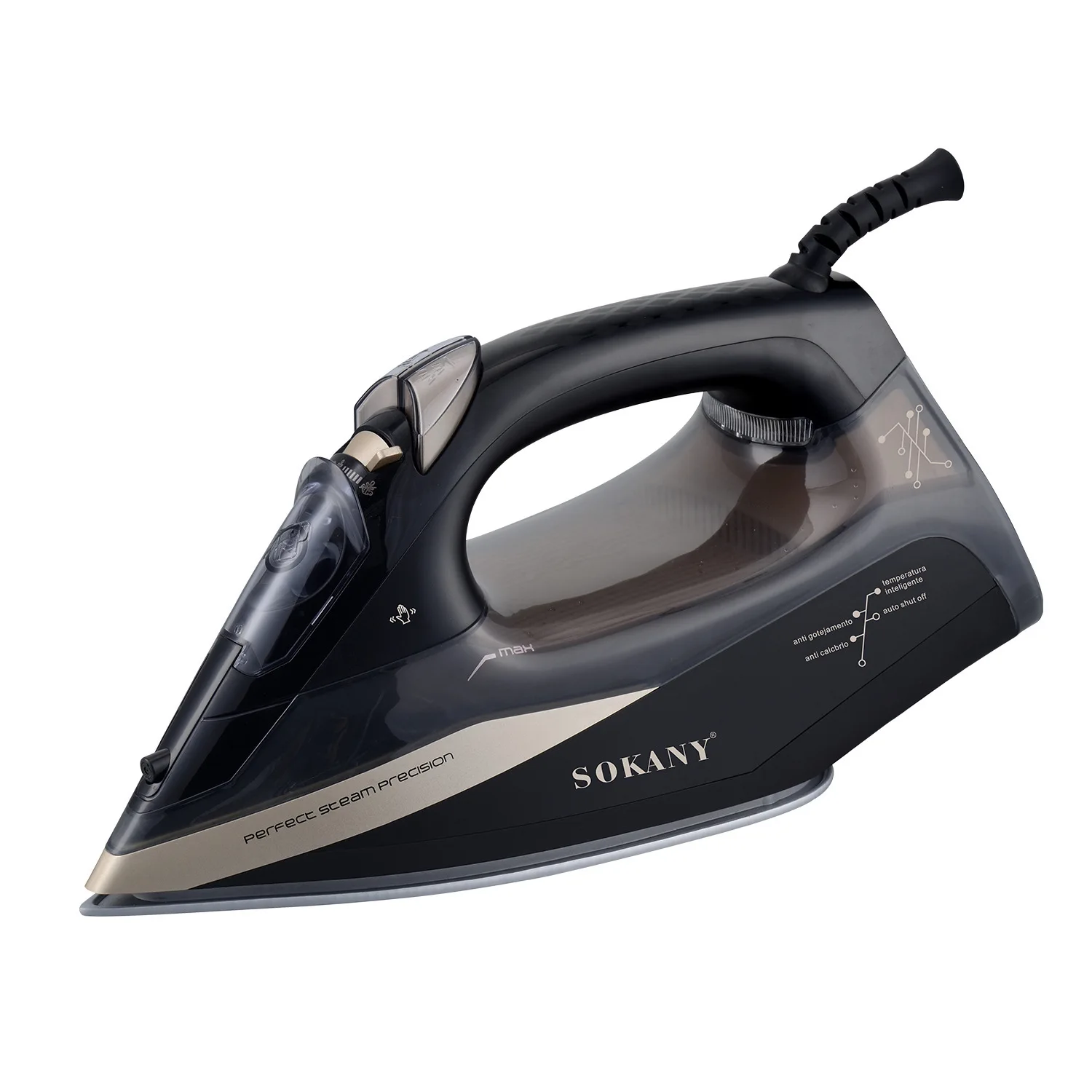 Steam electric iron Old-fashioned iron Household automatic power-off iron, for ironing and clothing stores
Steam electric iron Old-fashioned iron Household automatic power-off iron, for ironing and clothing stores