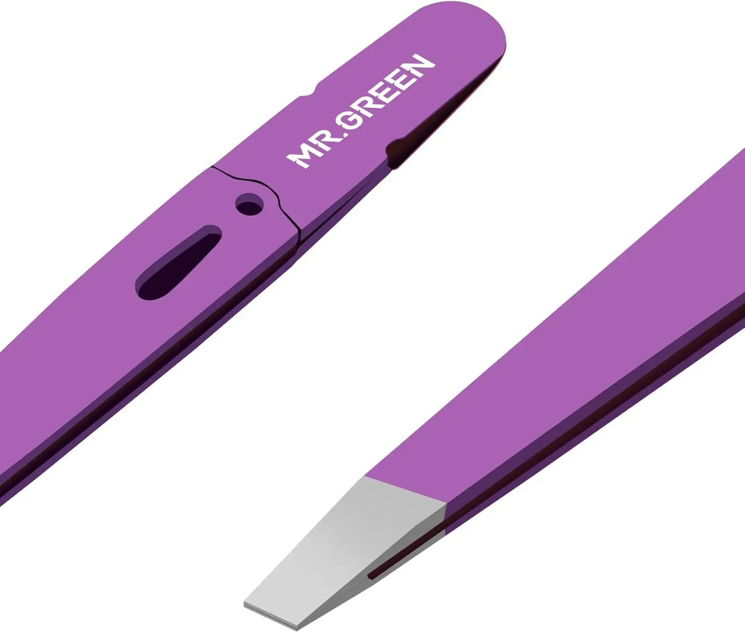 Colorful Slanted Eyebrow Tweezers - Stainless Steel Fine Hair Puller for Precise Grooming
Colorful Slanted Eyebrow Tweezers - Stainless Steel Fine Hair Puller for Precise Grooming