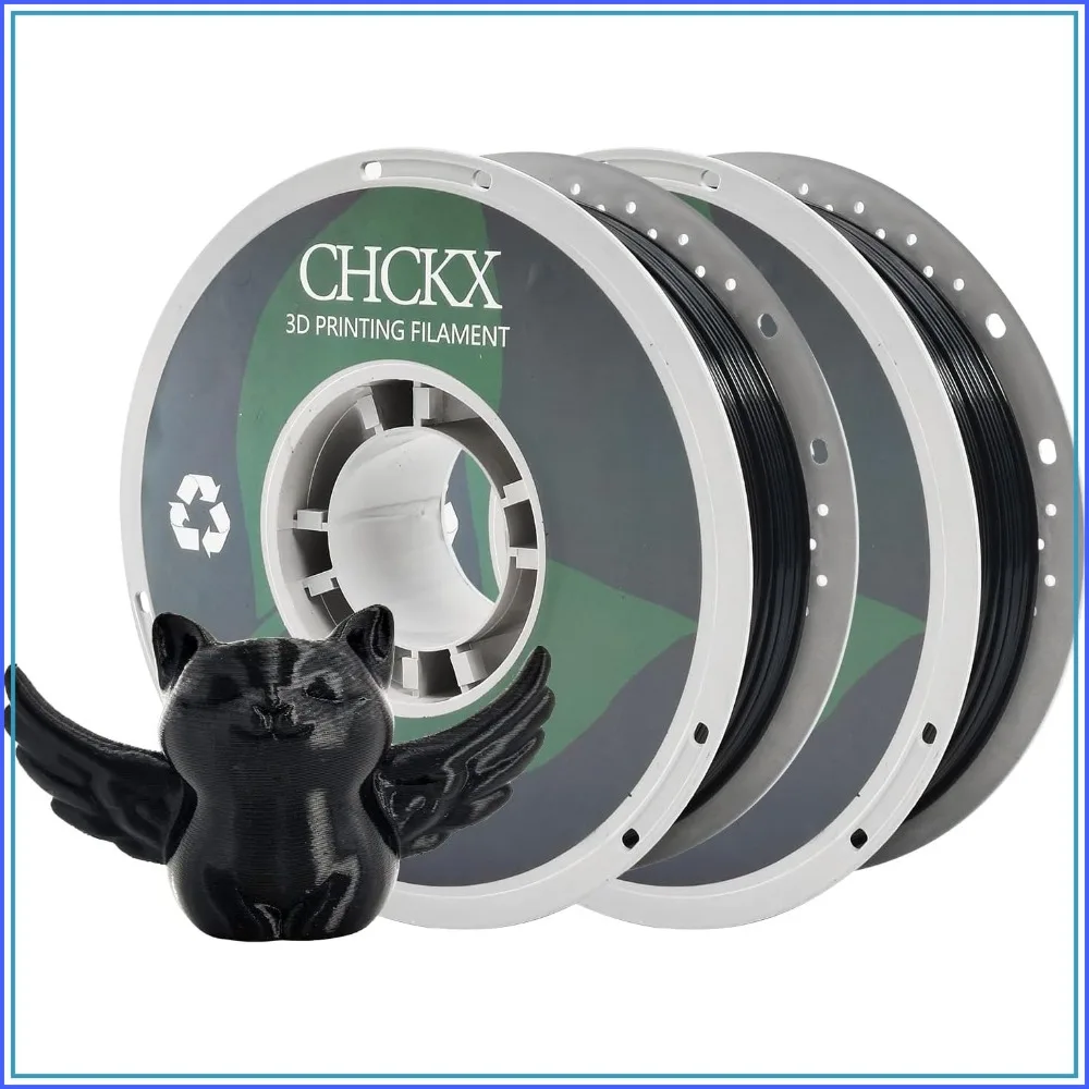 PETG 3D Printer Filament Bundle, 2 Rolls, Dimensional Accuracy +/- 0.03 mm, 1kg Spool (2.2lbs), 1.75 mm, Fit for Most 3D Printers
PETG 3D Printer Filament Bundle, 2 Rolls, Dimensional Accuracy +/- 0.03 mm, 1kg Spool (2.2lbs), 1.75 mm, Fit for Most 3D Printers