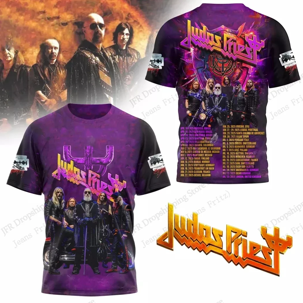 Heavy Metal Rock Judas Priest Band 3d Print T-shirt Men Women Fashion Short Sleeve Oversized Tops Tees Kids Tshirt Punk Clothing
Heavy Metal Rock Judas Priest Band 3d Print T-shirt Men Women Fashion Short Sleeve Oversized Tops Tees Kids Tshirt Punk Clothing
