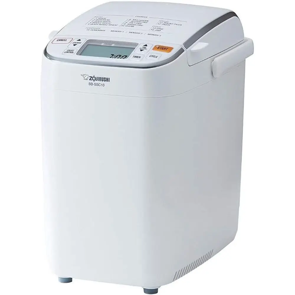 Хлебопечка Zojirushi BB-SSC10WZ Home Bakery Maestro, премиум-класса, белая
Хлебопечка Zojirushi BB-SSC10WZ Home Bakery Maestro, премиум-класса, белая