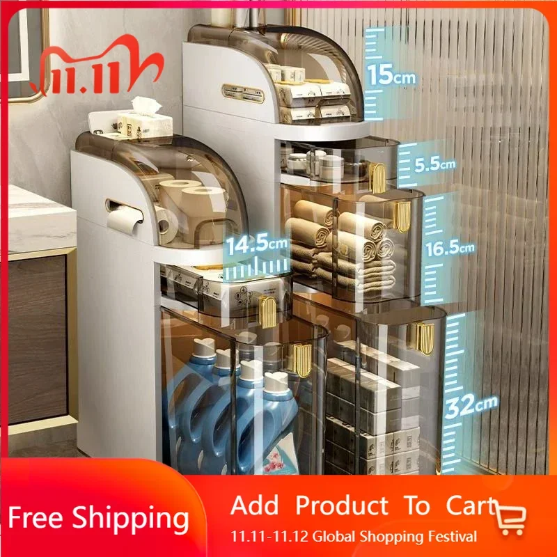 Designer Bathroom Storage Cabinet Over Toilet Floor Standing Corner Waterproof Space Saving Minimalist Szafka Room Furniture
Designer Bathroom Storage Cabinet Over Toilet Floor Standing Corner Waterproof Space Saving Minimalist Szafka Room Furniture