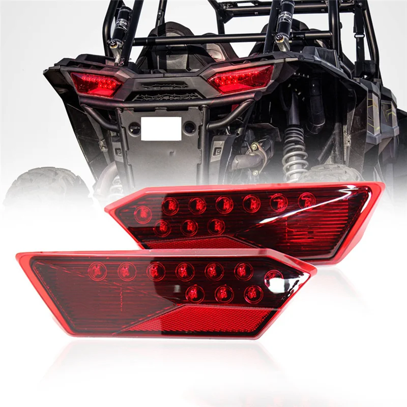 T48C_1 Пара 12 В светодиодных задних фонарей для Polaris RZR XP4 14-16 Стоп-сигнал черный
T48C_1 Пара 12 В светодиодных задних фонарей для Polaris RZR XP4 14-16 Стоп-сигнал черный
