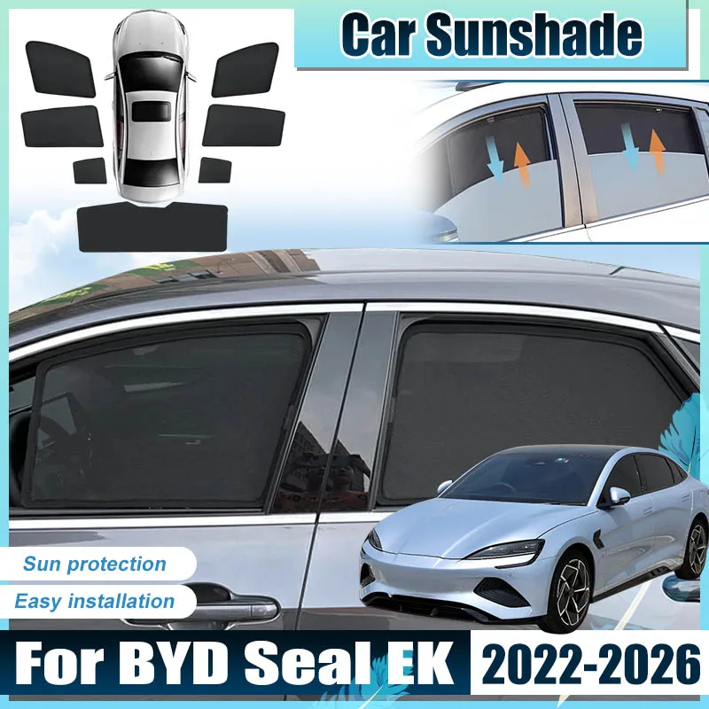 For BYD Seal Accessories EK 2022-2026 2023 2024 2025 Car Window Sun Shades Covers light Shield Baffle Screen Parasol Sun Baffle
For BYD Seal Accessories EK 2022-2026 2023 2024 2025 Car Window Sun Shades Covers light Shield Baffle Screen Parasol Sun Baffle