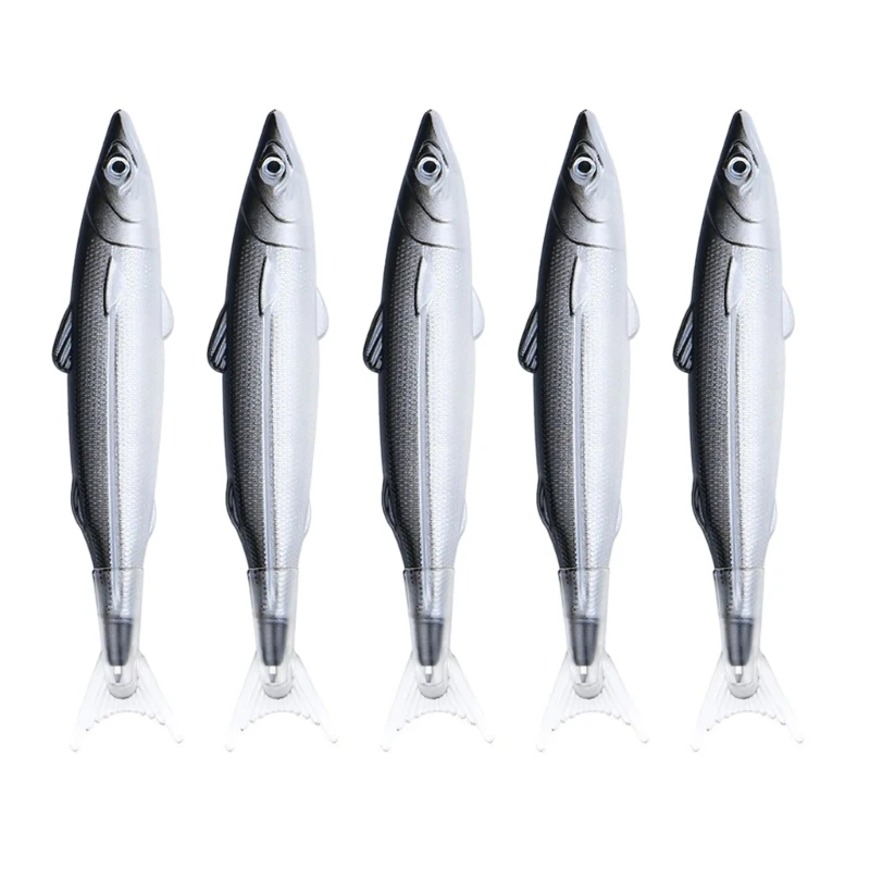 CORA 5Pcs Realistic Fish Ballpoint Pen for Daily Writing Birthday Holiday Gift
CORA 5Pcs Realistic Fish Ballpoint Pen for Daily Writing Birthday Holiday Gift
