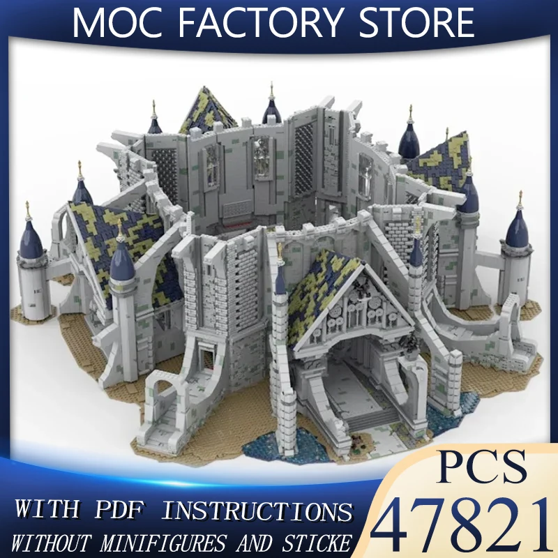 Новые строительные блоки Moc, модель крепости, замок изгиба, технология, модульные строительные блоки, подарок, рождественские игрушки, набор «сделай сам», сборка
Новые строительные блоки Moc, модель крепости, замок изгиба, технология, модульные строительные блоки, подарок, рождественские игрушки, набор «сделай сам», сборка