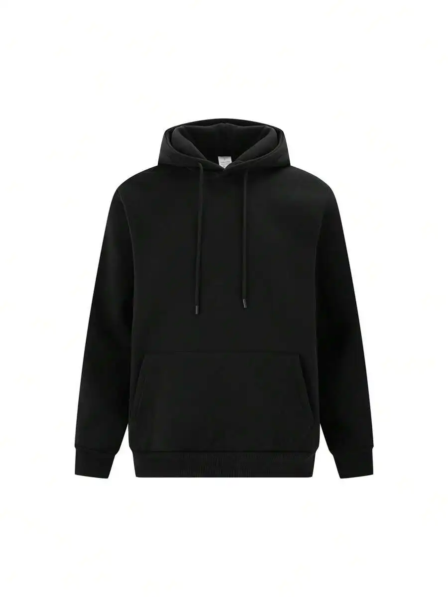 Mens Solid Color Casual Hoodie With Kangaroo Pocket Long Sleeve Drawstring Warm Autumn Winter
Mens Solid Color Casual Hoodie With Kangaroo Pocket Long Sleeve Drawstring Warm Autumn Winter