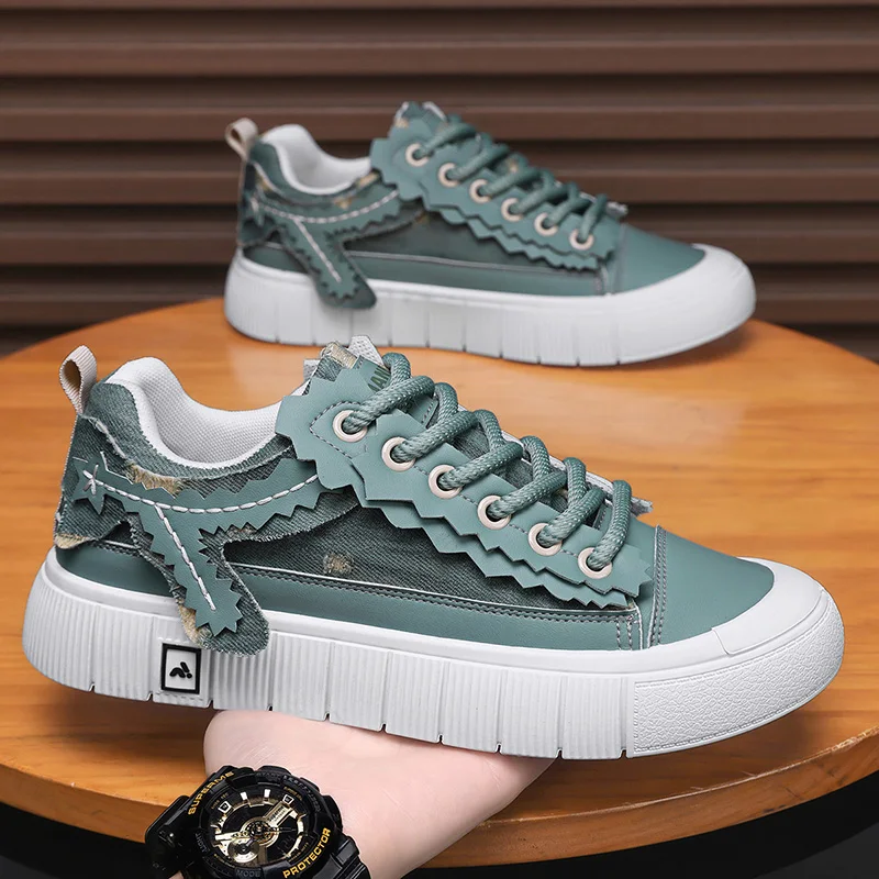 Flat Sole Autumn Footwear for Men Sneakers Men's Tennis Casual Shoes Outdoor Best Selling Work Wear Fashion Anti Slip Board Mesh
Flat Sole Autumn Footwear for Men Sneakers Men's Tennis Casual Shoes Outdoor Best Selling Work Wear Fashion Anti Slip Board Mesh