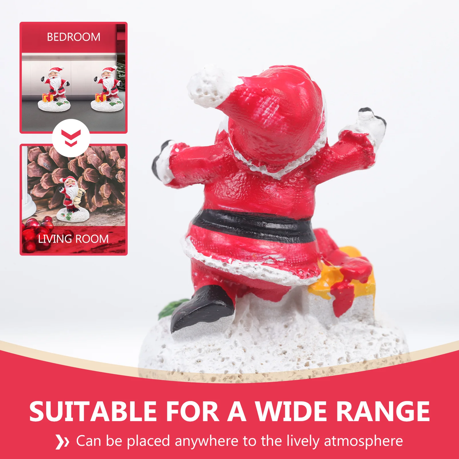 4Pcs Resin Art Decorations Cute Santa Claus Snowman Figures Holiday Indoor Outdoor Decor for Home Garden Desktop Xmas Ornament
4Pcs Resin Art Decorations Cute Santa Claus Snowman Figures Holiday Indoor Outdoor Decor for Home Garden Desktop Xmas Ornament