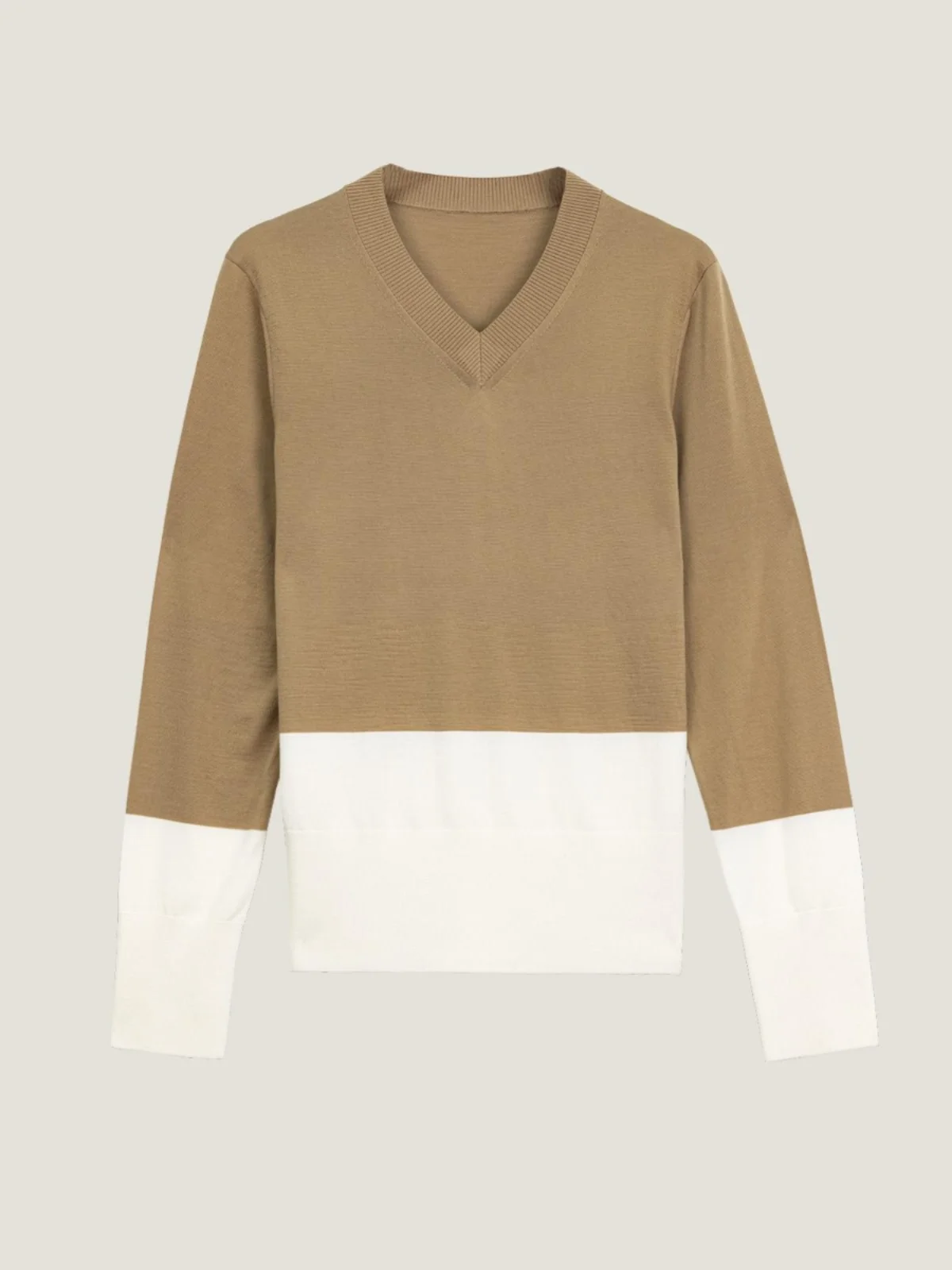 Свитер King's Gift Comfortable Luxury Series 37 из тонкой золотой шерсти с V-образным вырезом, вязаный, премиум-класса, женский пуловер с длинными рукавами
Свитер King's Gift Comfortable Luxury Series 37 из тонкой золотой шерсти с V-образным вырезом, вязаный, премиум-класса, женский пуловер с длинными рукавами