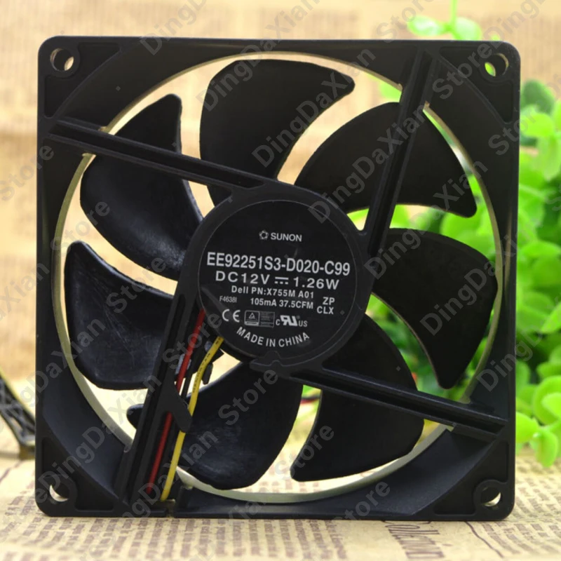 d 1PCS For SUNON EE92251S3-D020-C99 | DC12V Industrial Cooling Fan 92×92×25mm 9CM
d 1PCS For SUNON EE92251S3-D020-C99 | DC12V Industrial Cooling Fan 92×92×25mm 9CM