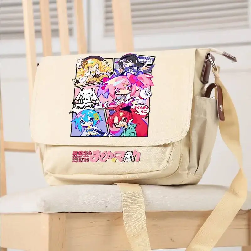Miki Sayaka Anime Handbag Student Cartoon Oxford Messenger Casual Schoolbag Cosplay Shoulder Bag Gift 
Miki Sayaka Anime Handbag Student Cartoon Oxford Messenger Casual Schoolbag Cosplay Shoulder Bag Gift