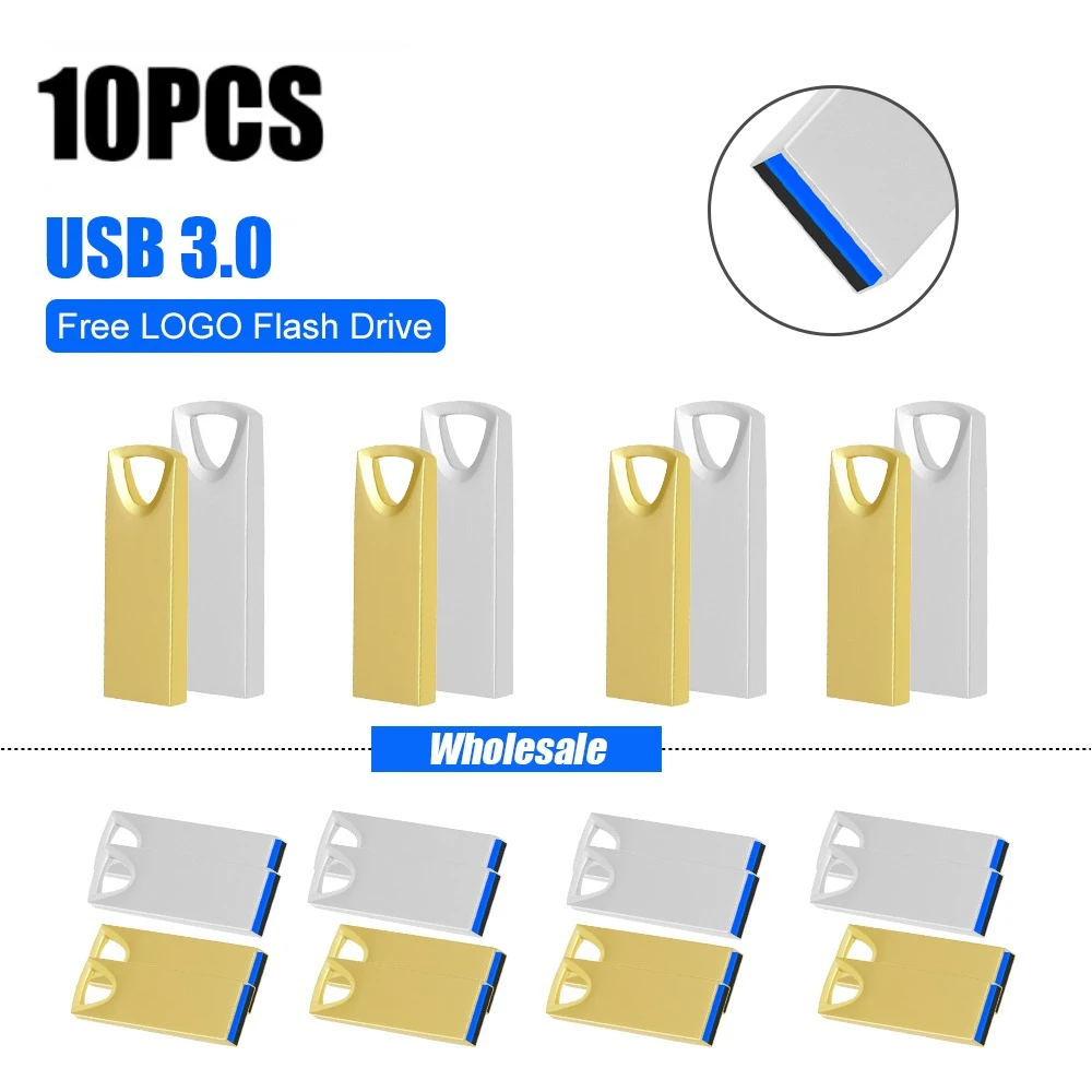 10pcs/lot USB3.0 Flash Drives Pendrive 128gb Флешка Usb Pen Drive 64gb 32gb 16gb 8gb Metal USB 3 0 Stick High Speed Usb Flash
10pcs/lot USB3.0 Flash Drives Pendrive 128gb Флешка Usb Pen Drive 64gb 32gb 16gb 8gb Metal USB 3 0 Stick High Speed Usb Flash