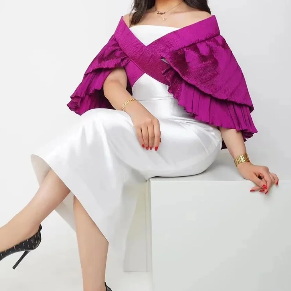Muloong Off-the-shoulder Neckline Tea-Length Women Elegant And Pretty Luxury Prom Dress
Muloong Off-the-shoulder Neckline Tea-Length Women Elegant And Pretty Luxury Prom Dress