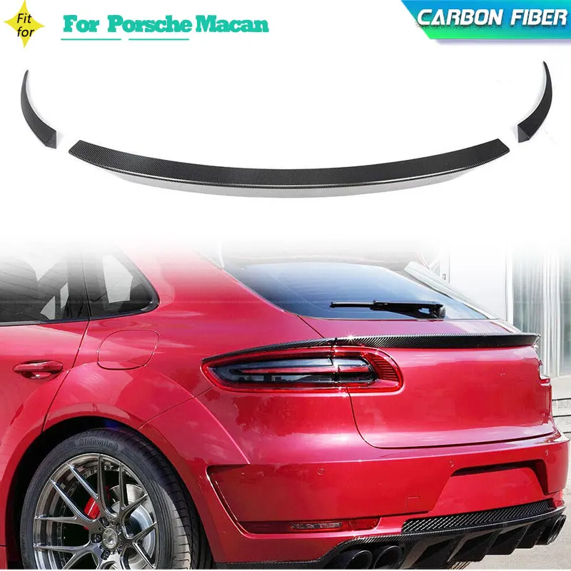 Carbon Fiber Car Rear Trunk Middle Spoiler Wings for Porsche Macan 4-Door 2014-2016 Racing Rear Spoiler Boot Wing Lip 3PCS/Set
Carbon Fiber Car Rear Trunk Middle Spoiler Wings for Porsche Macan 4-Door 2014-2016 Racing Rear Spoiler Boot Wing Lip 3PCS/Set