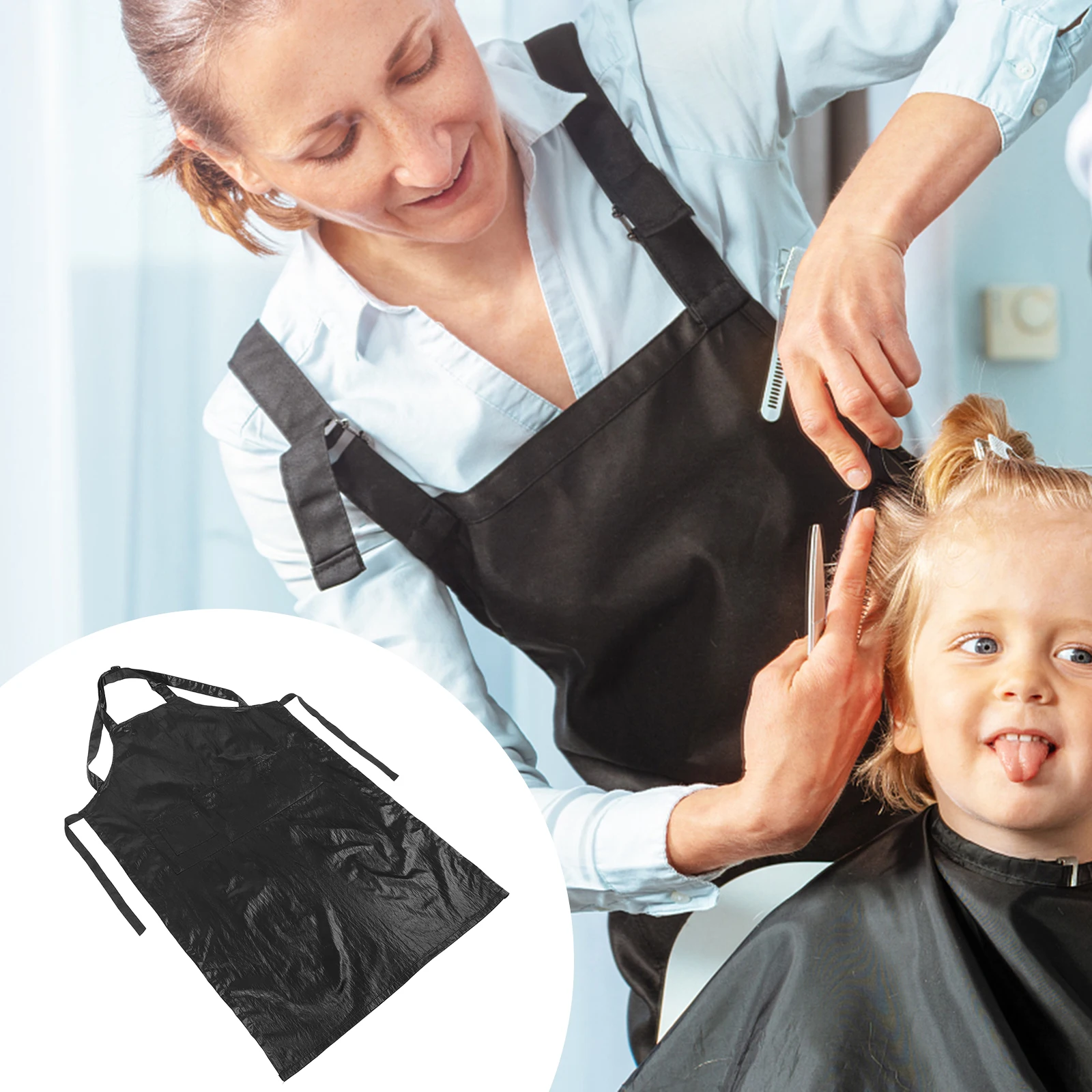 Водонепроницаемый фартук для парикмахера, рабочая одежда для салона, фартуки для парикмахера, окрашивание волос, черные карманные принадлежности для работы по дому
Водонепроницаемый фартук для парикмахера, рабочая одежда для салона, фартуки для парикмахера, окрашивание волос, черные карманные принадлежности для работы по дому